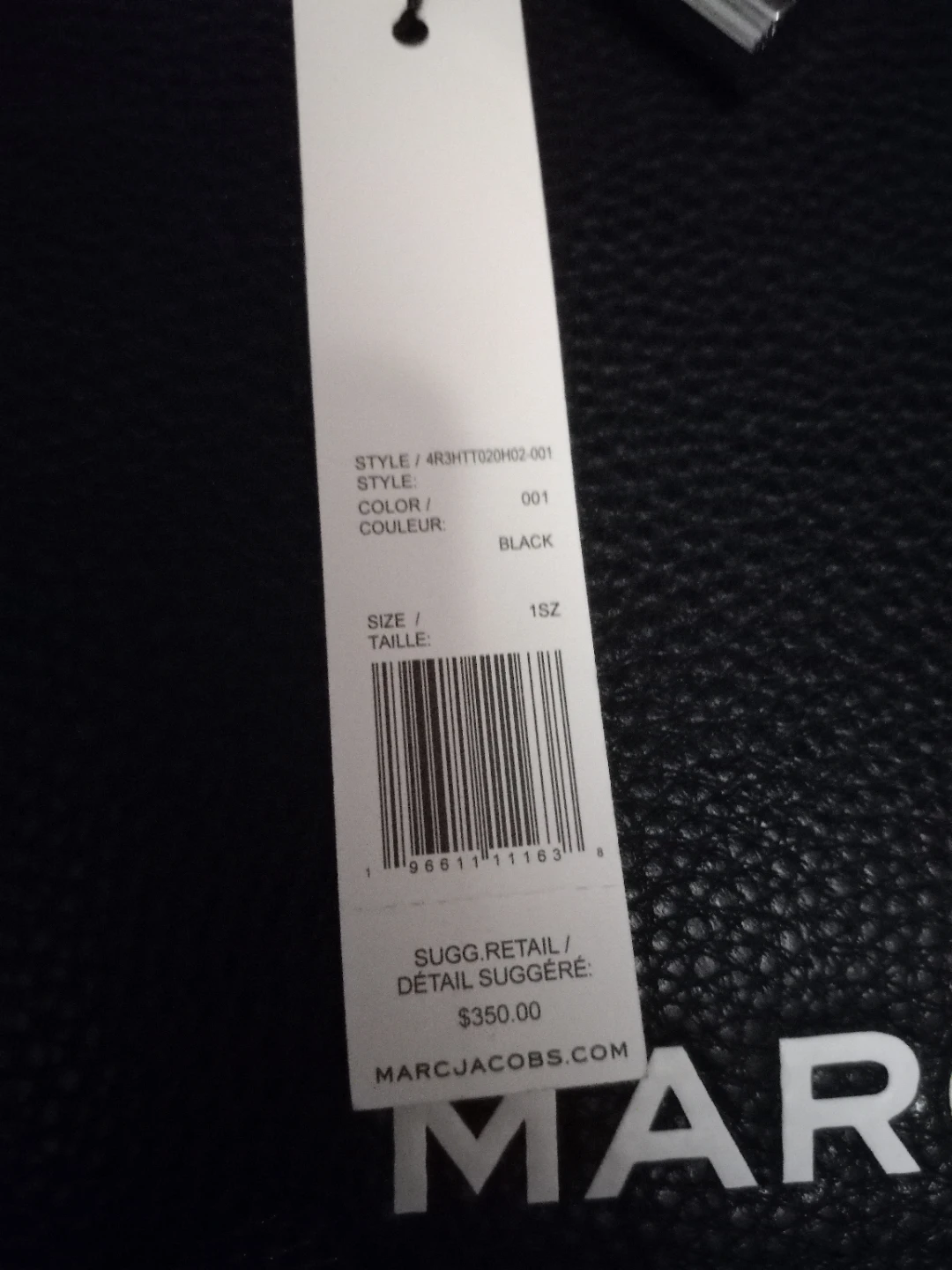 Marc Jacobs Small Tote Bag - Black - photo 3