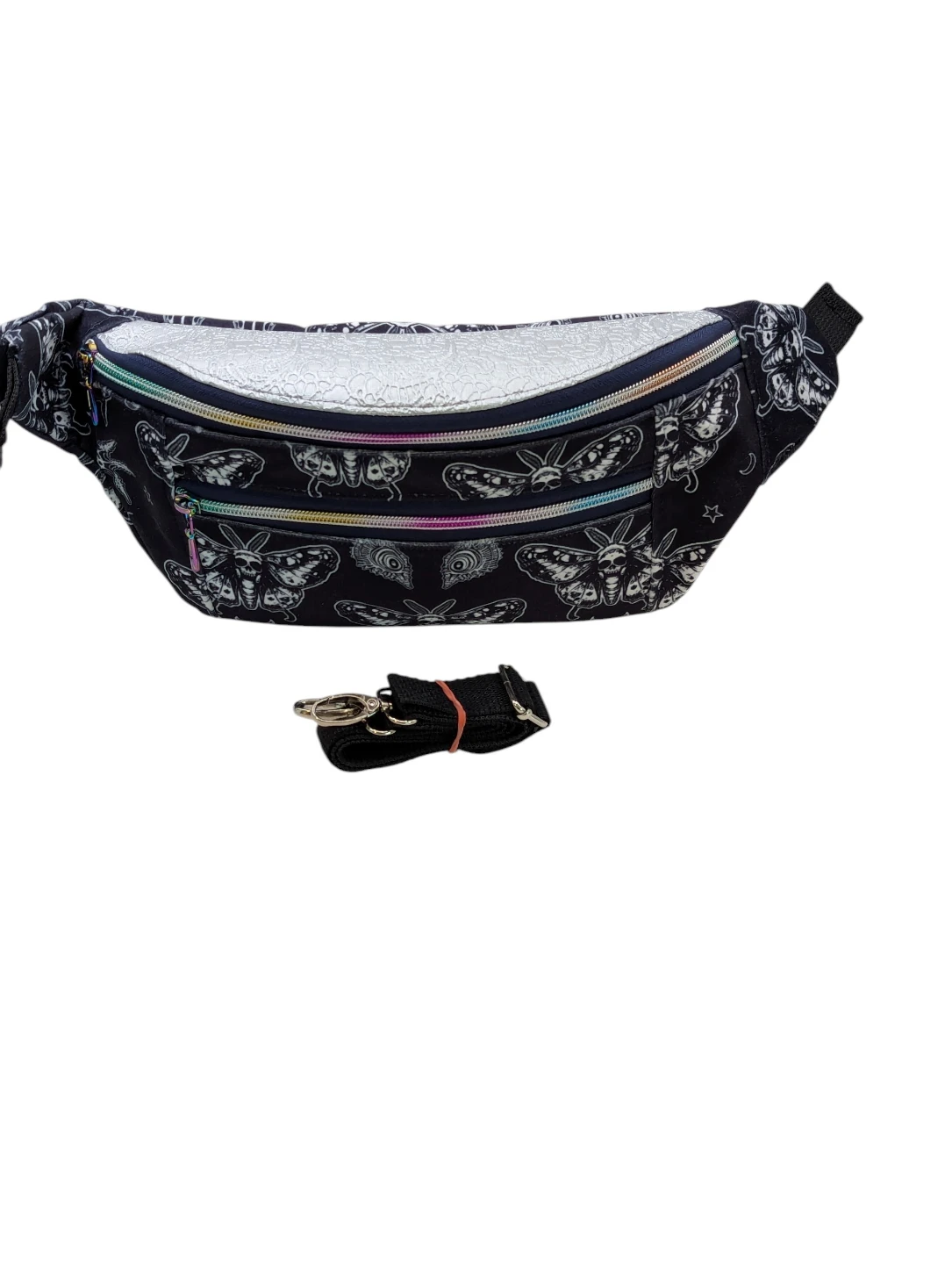 Moth Pattern Fanny Pack Crossbody Bag - photo 4