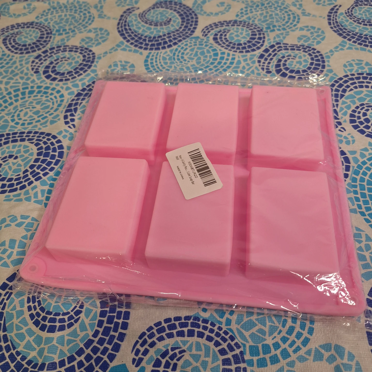 Pink Silicone Soap Mold - photo 2