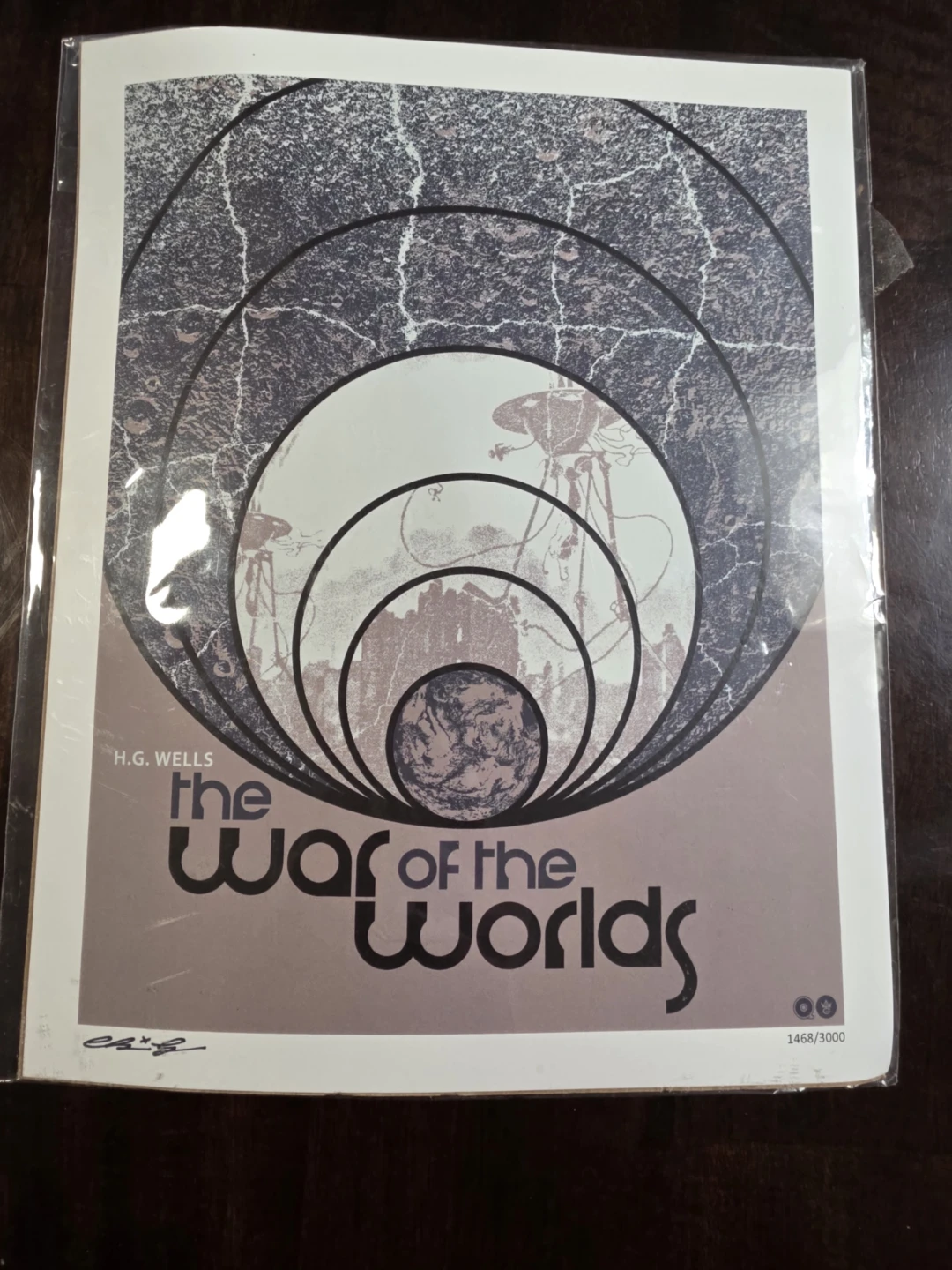 The War of the Worlds Art Print by Chris Garofalo