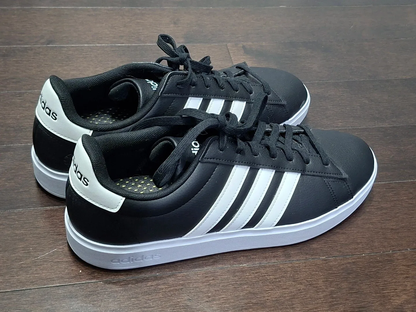 Adidas Black and White Sneakers - photo 2