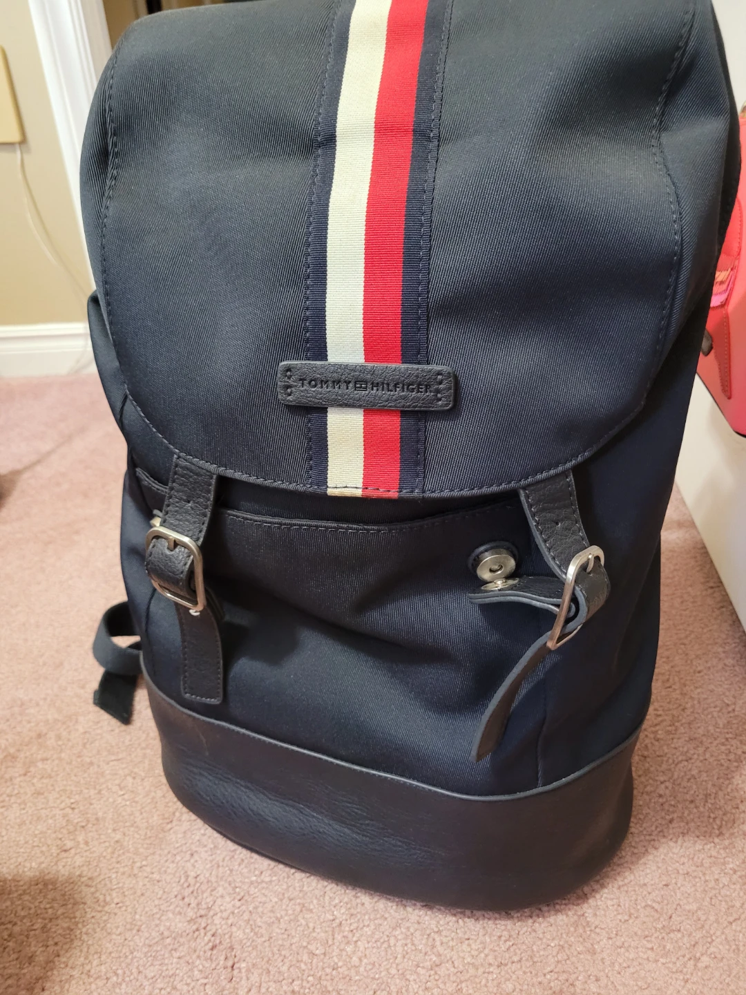 🏈Tommy Hilfiger navy backpack