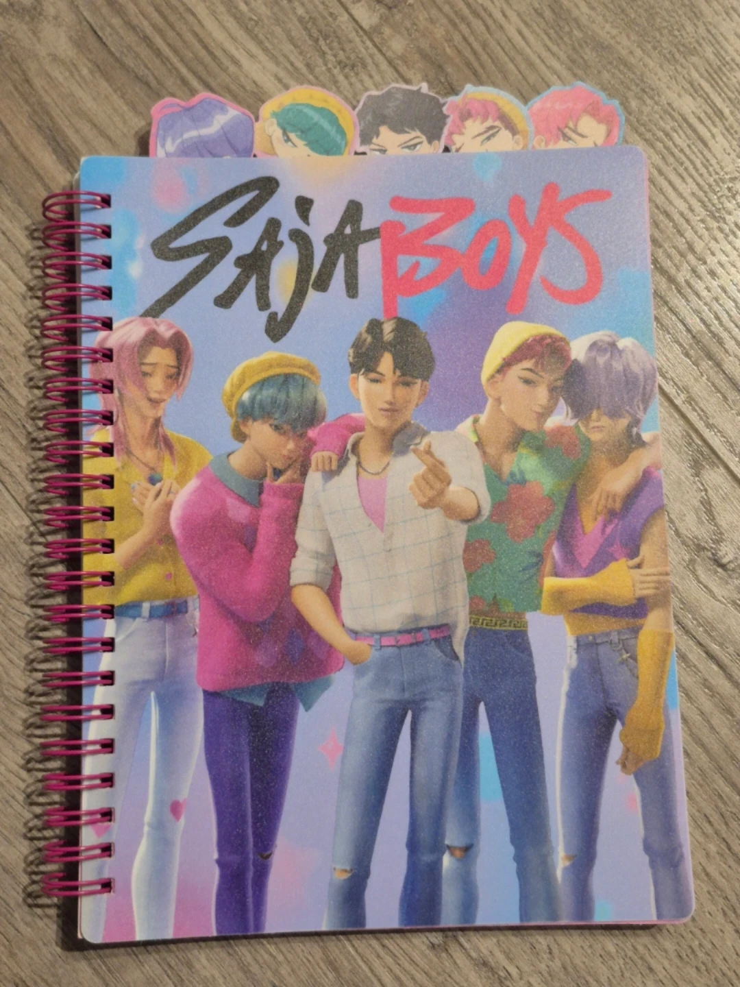 Kpop Demon Hunters notebook