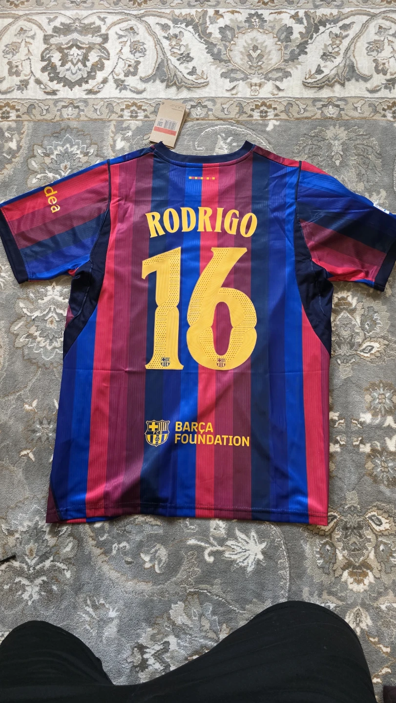 Barcelona 2026-27 Rodri #16 Jersey.