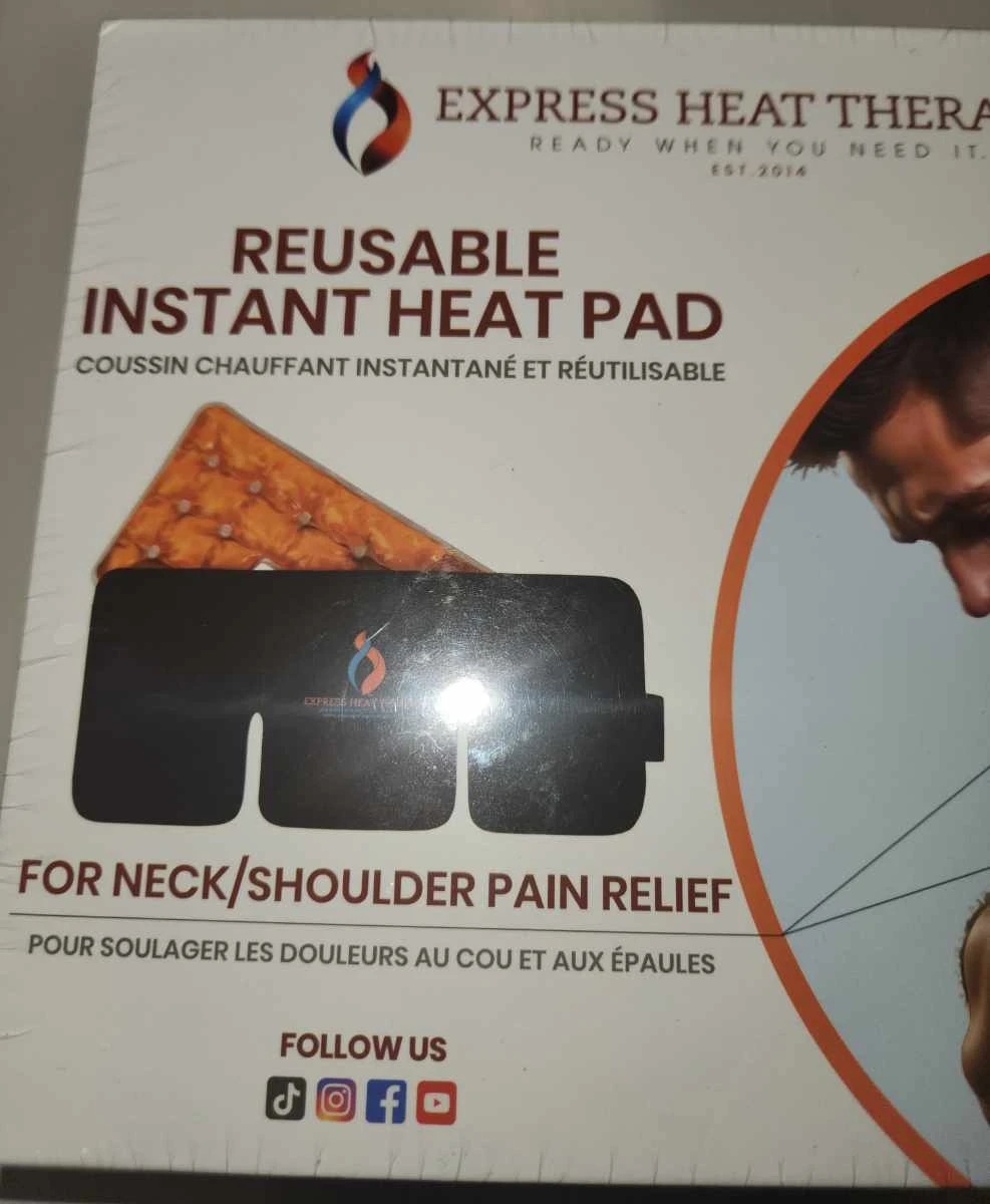 Reusable Instant Heat Pad for Neck/Shoulder Pain Relief - photo 2