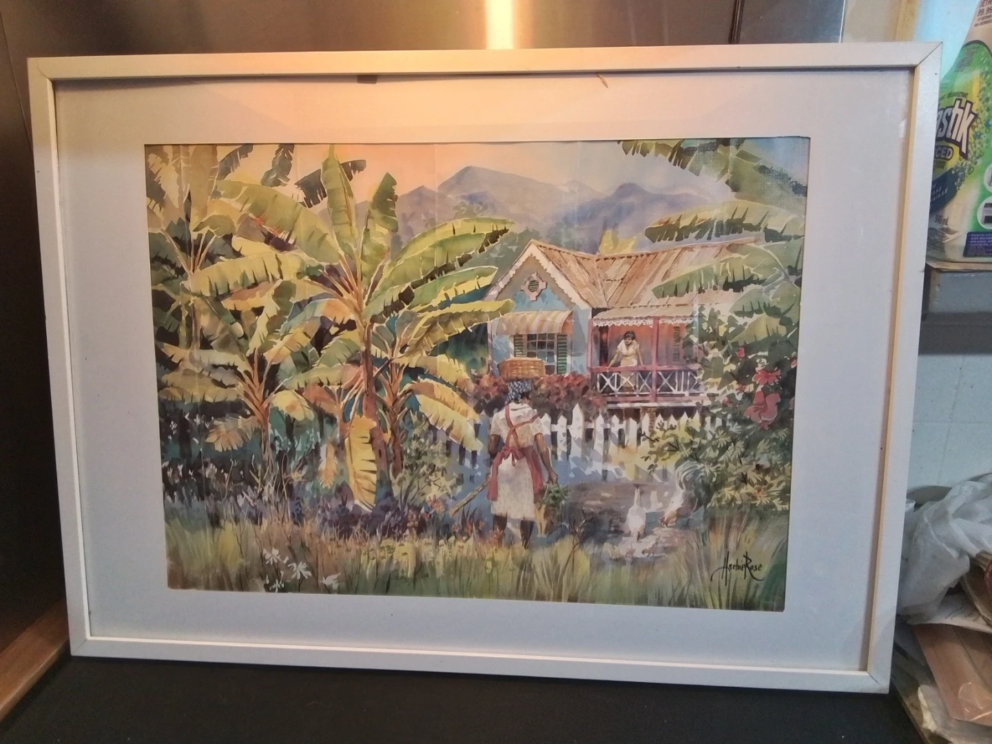 Herbie Rose Framed Art Print