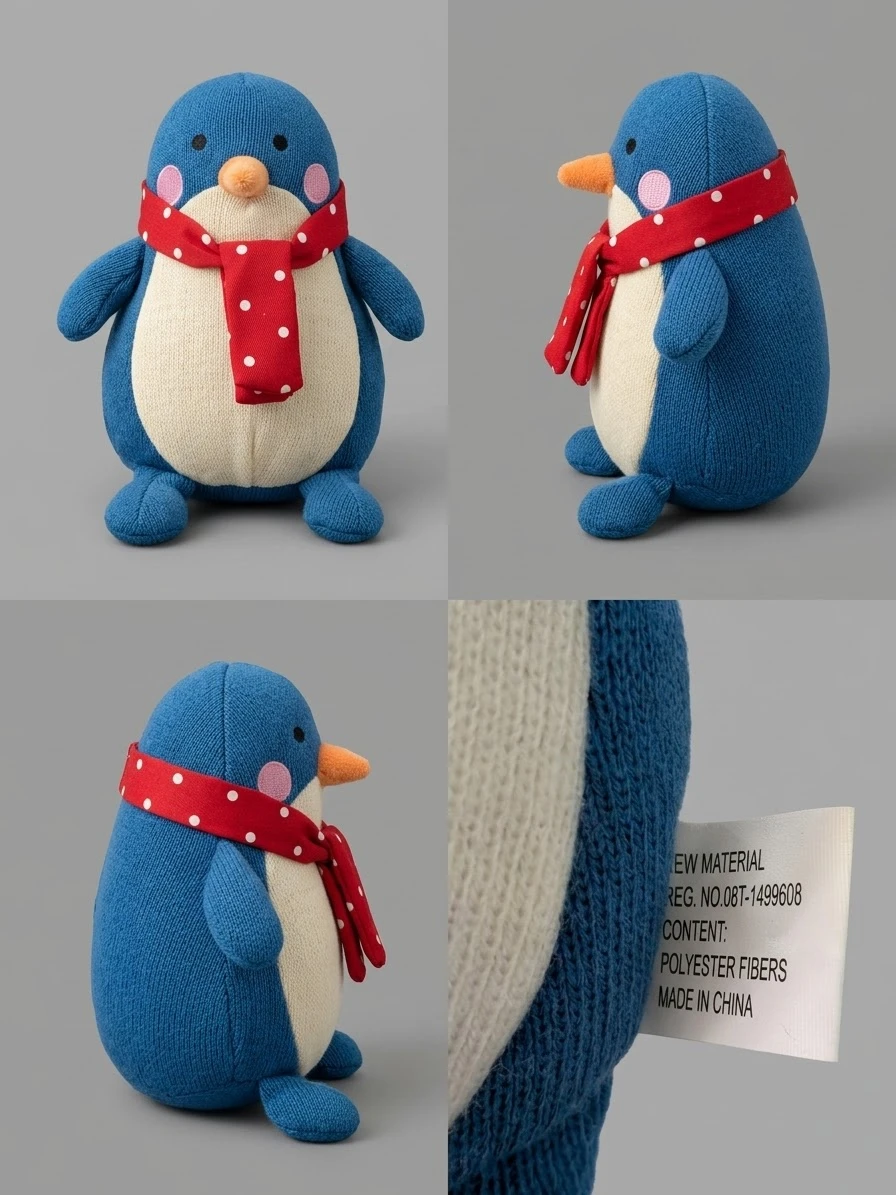 Plush Penguin Toy - photo 2