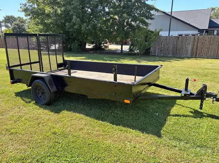 Utility Trailer with Ramp Gate