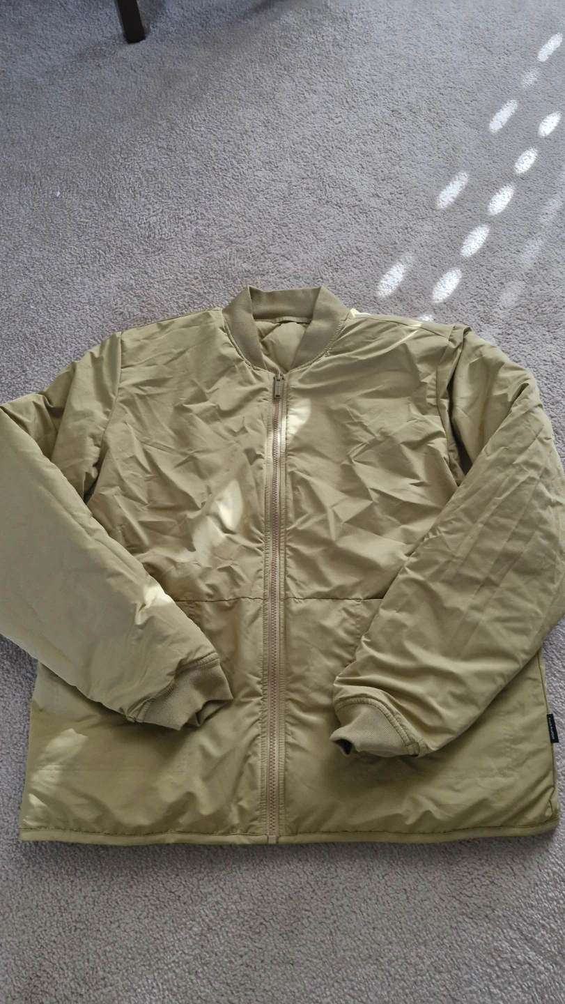 Brand New Frank And Oak Reversible Bomber Jacket - Large - photo 2