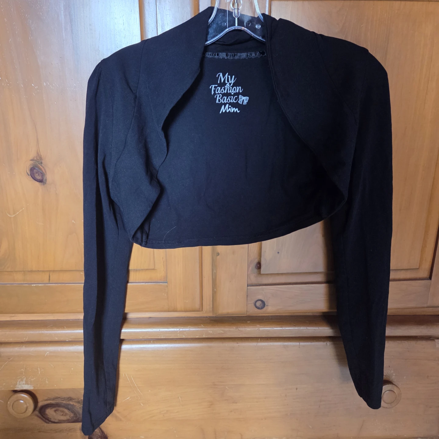 My Fashion Basic by Mim - Black Bolero