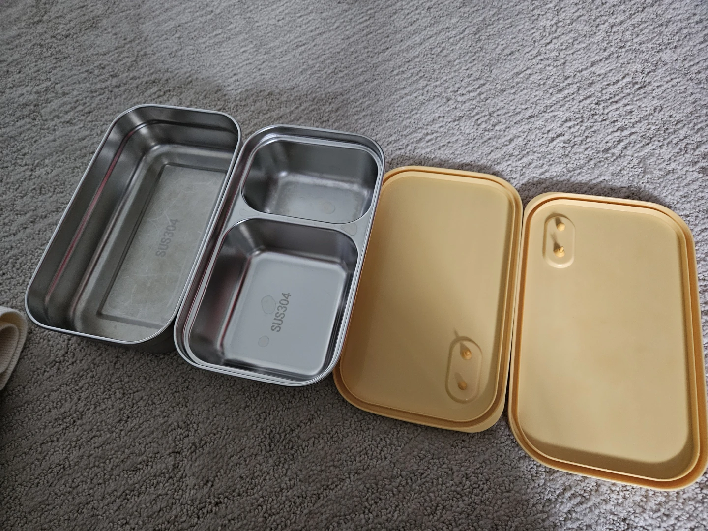 Stainless Steel Bento Box with Lid