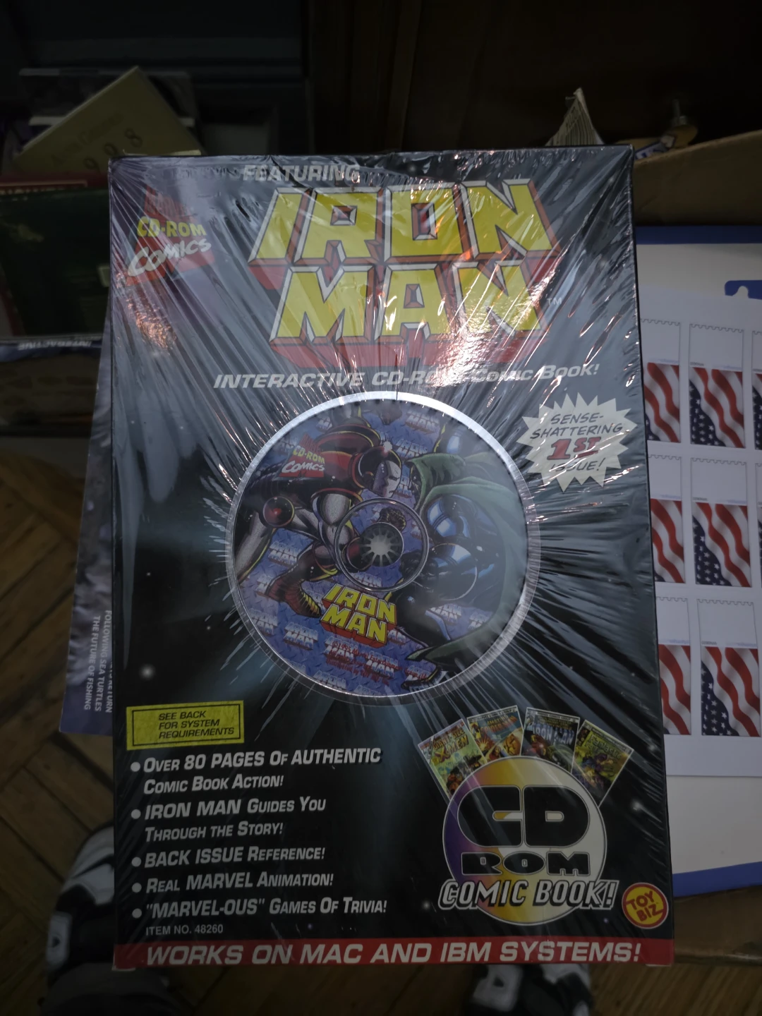 Iron Man Interactive CD-ROM Comic Book - photo 2