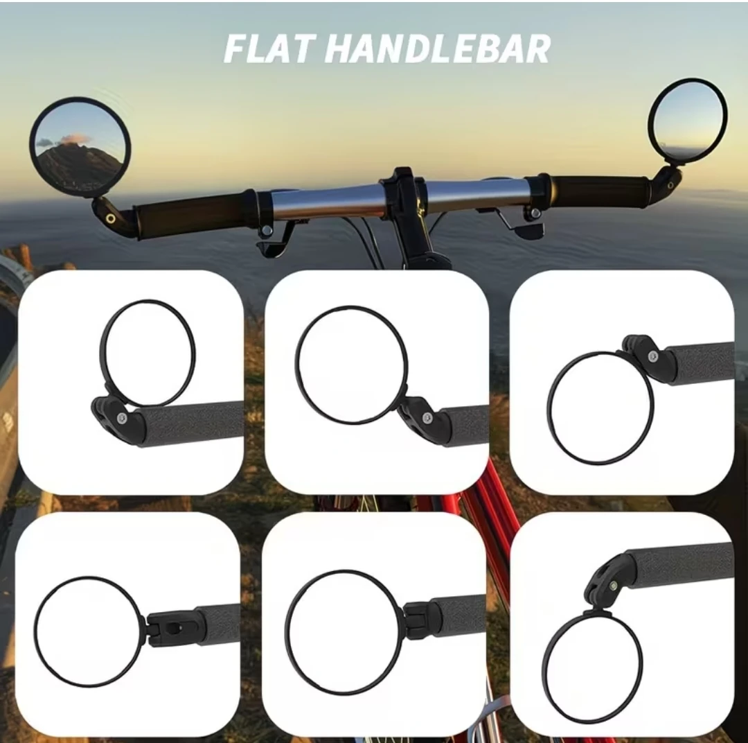 BICYCLE HANDLE BAR MIRROR ENDS NEW - photo 2