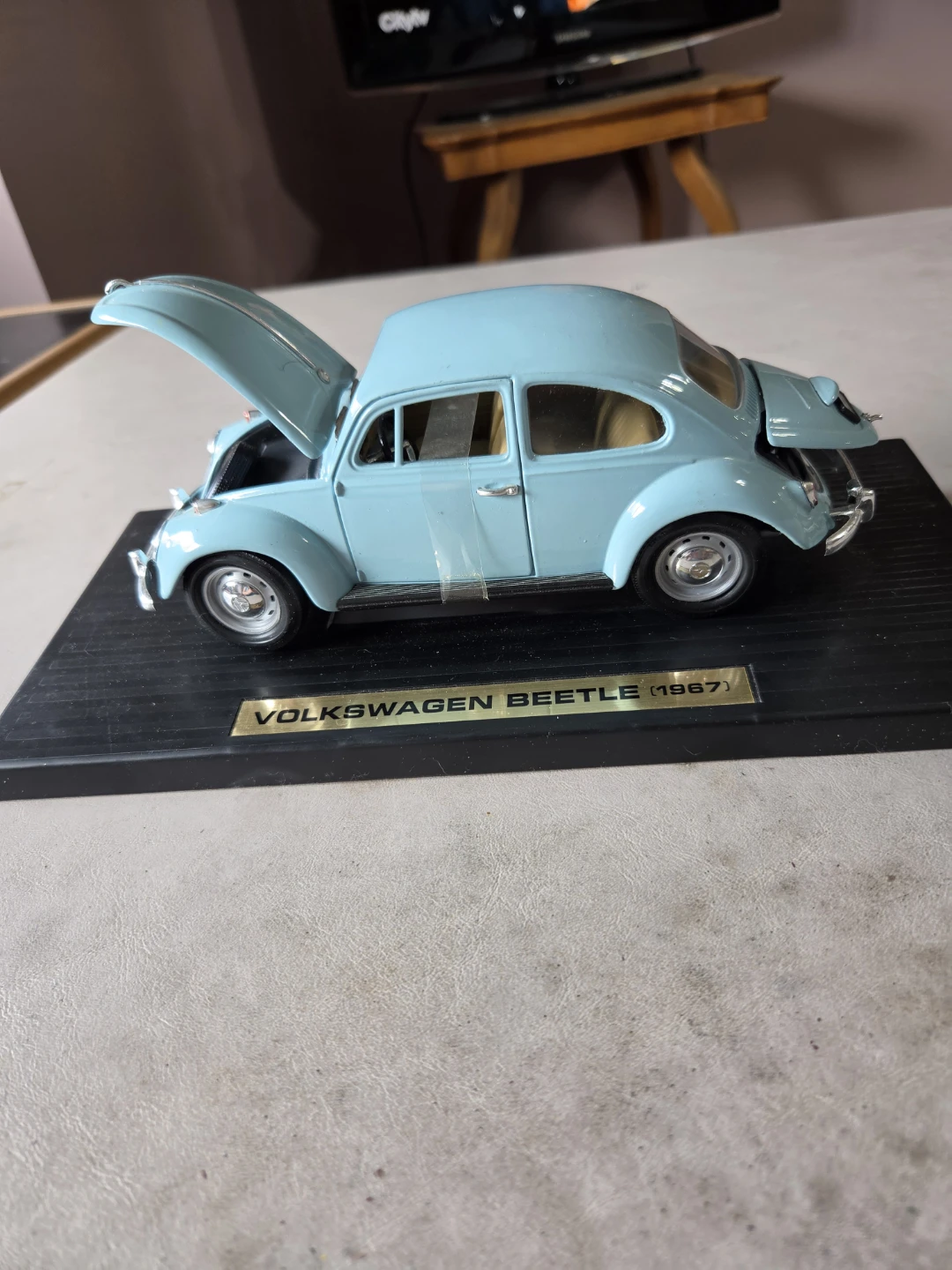 1967 Yat Ming Road Legends Volkswagen Beetle Model Car
