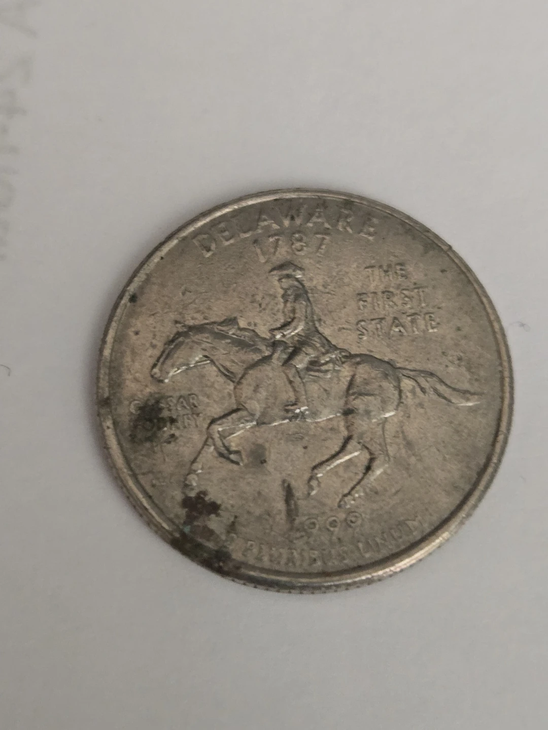 1999 Delaware State Quarter
