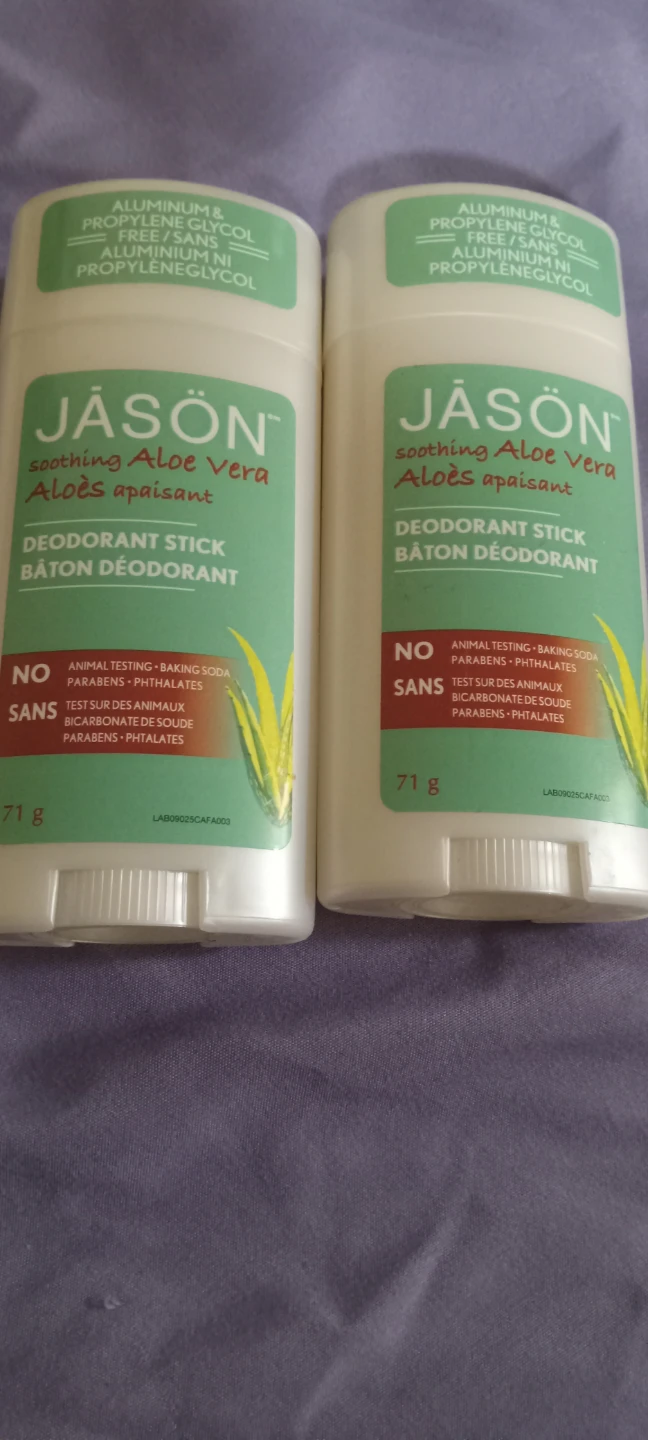 2 JASON Soothing Aloe Vera Deodorant Sticks - photo 2