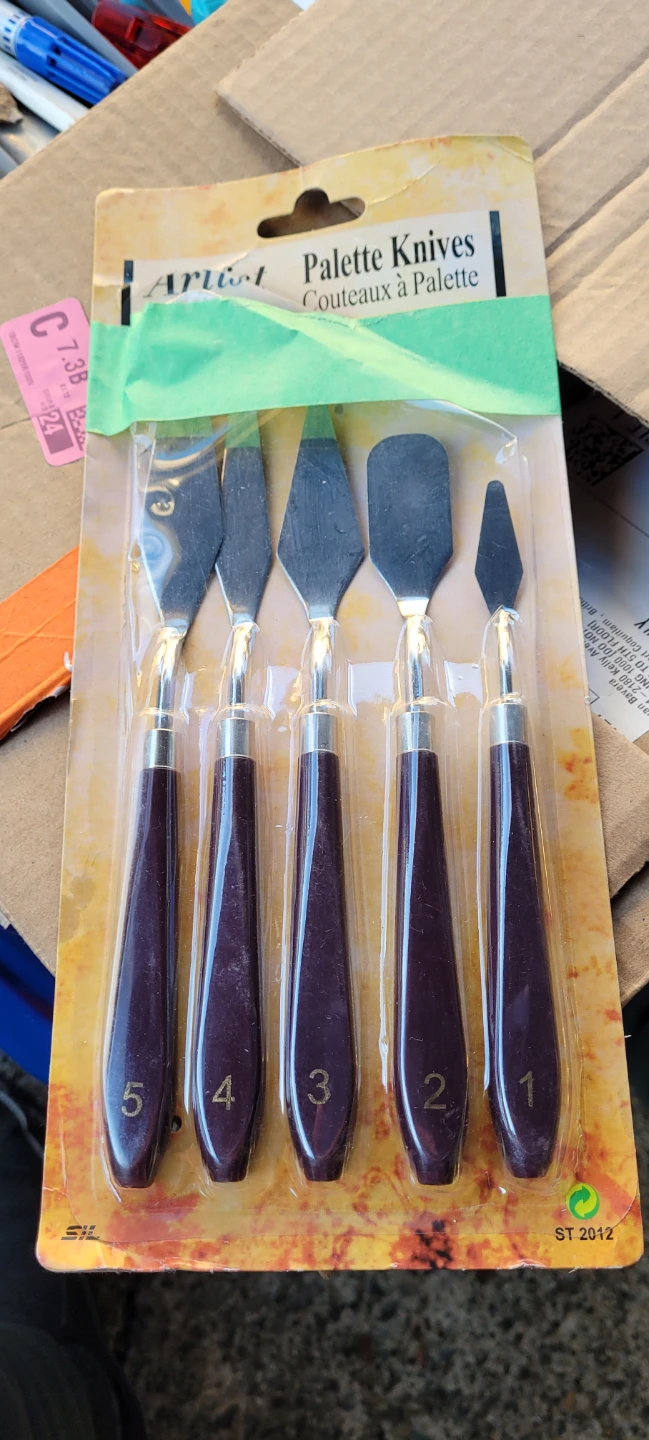 Artist Palette Knives Set of 5