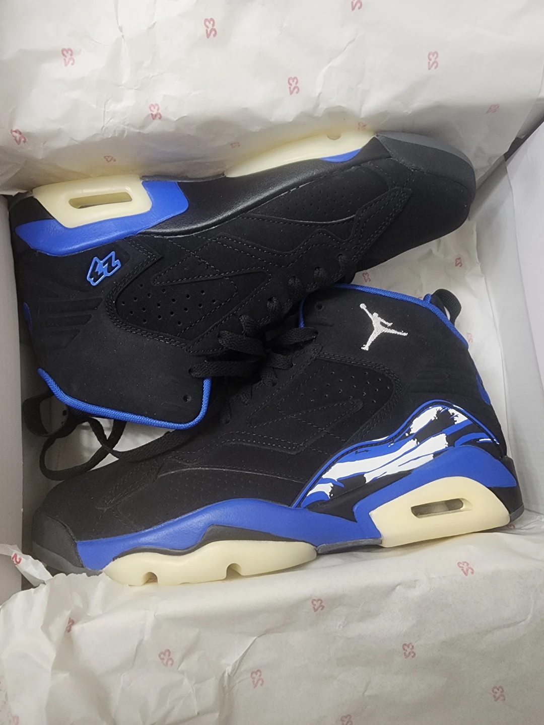 Nike Jordan MVP Black/White-Varsity Royal Women's Size 8 - photo 2