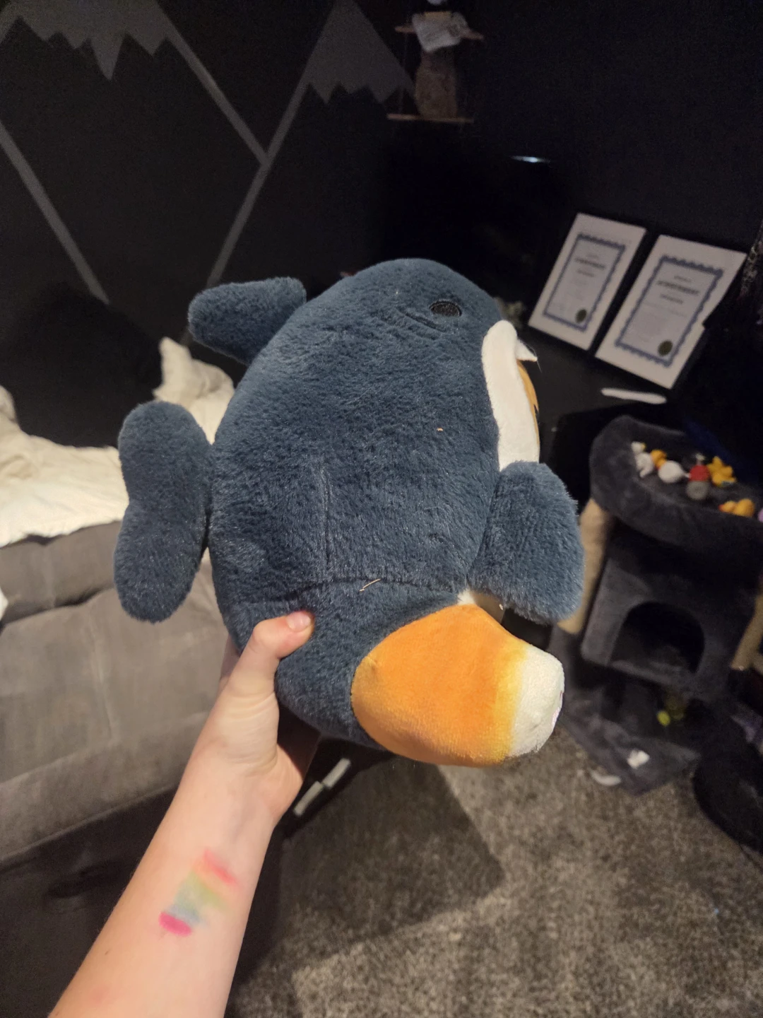 Cat in Shark Costume Plush - photo 2