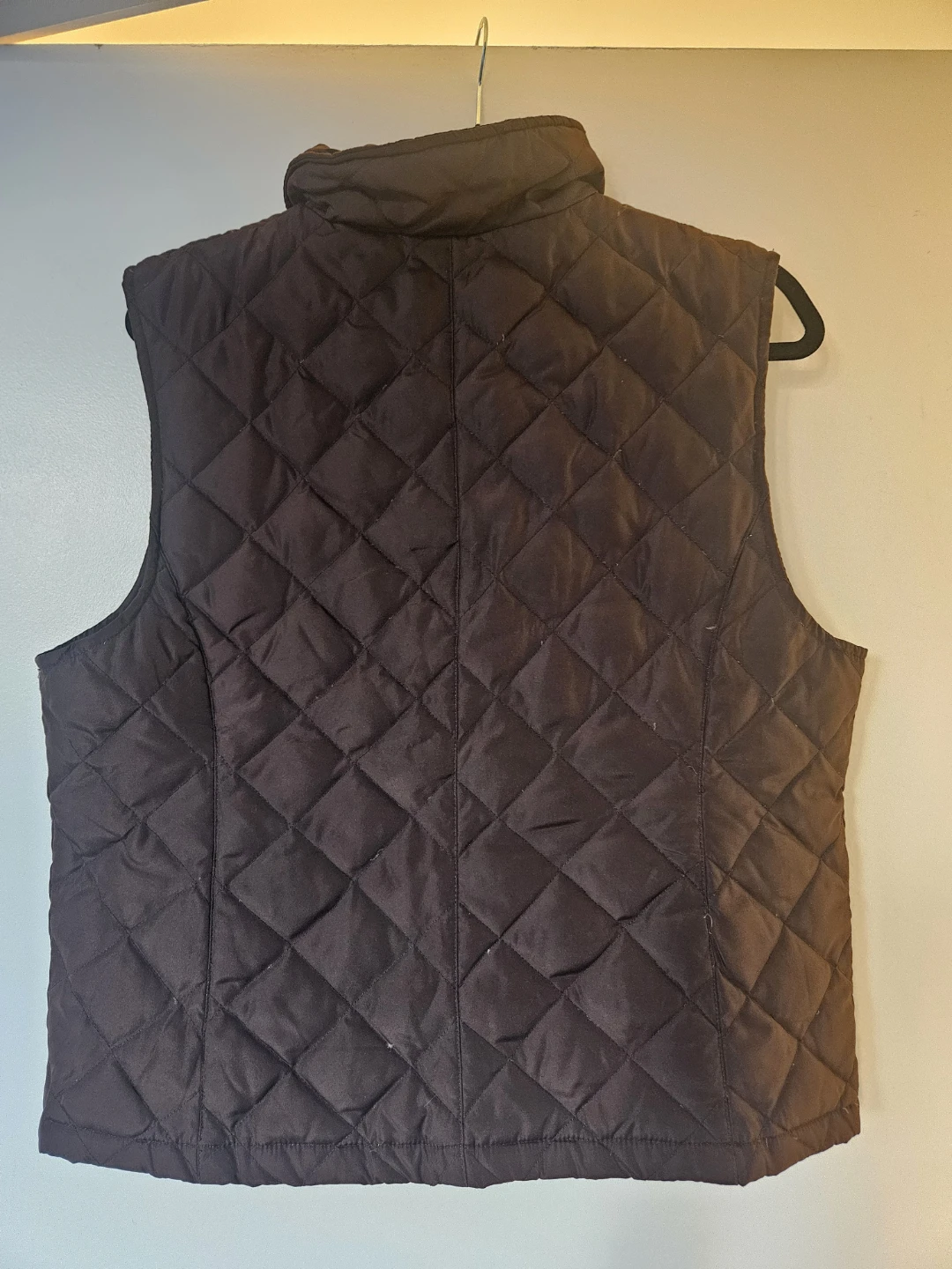 Quilted Brown Vest - photo 2