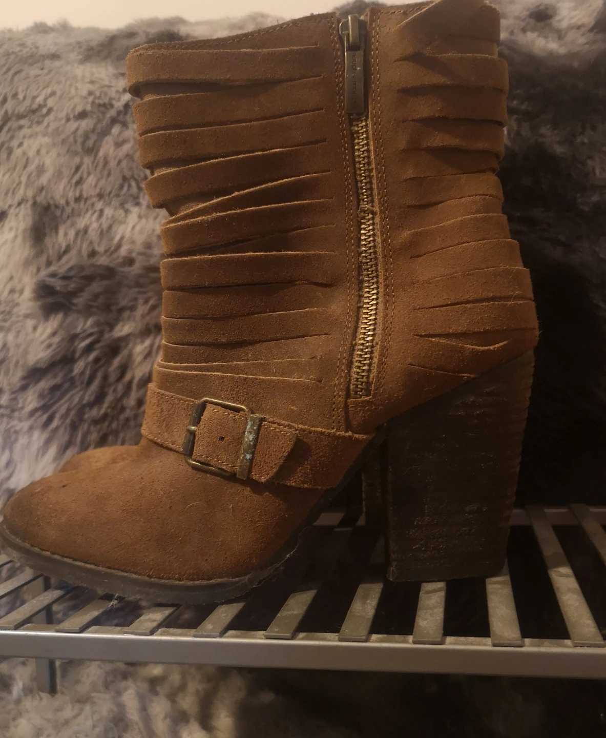 Naughty Monkey Suede Ankle Boots