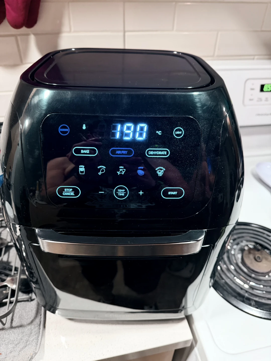 Chefman 10 Quart Air Fryer Oven - Black - photo 2