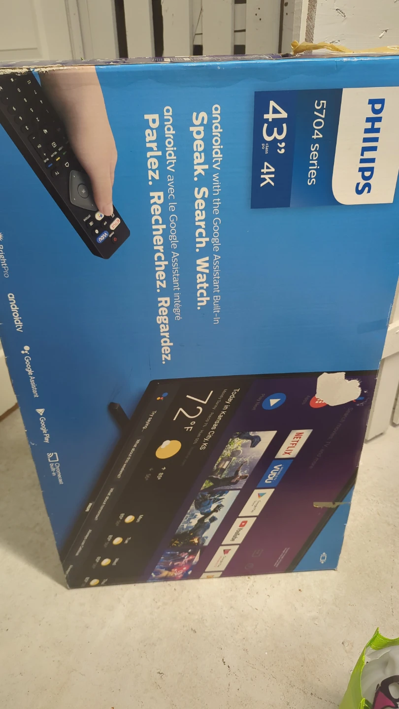 Philips 43" 4K Android TV 5704 Series