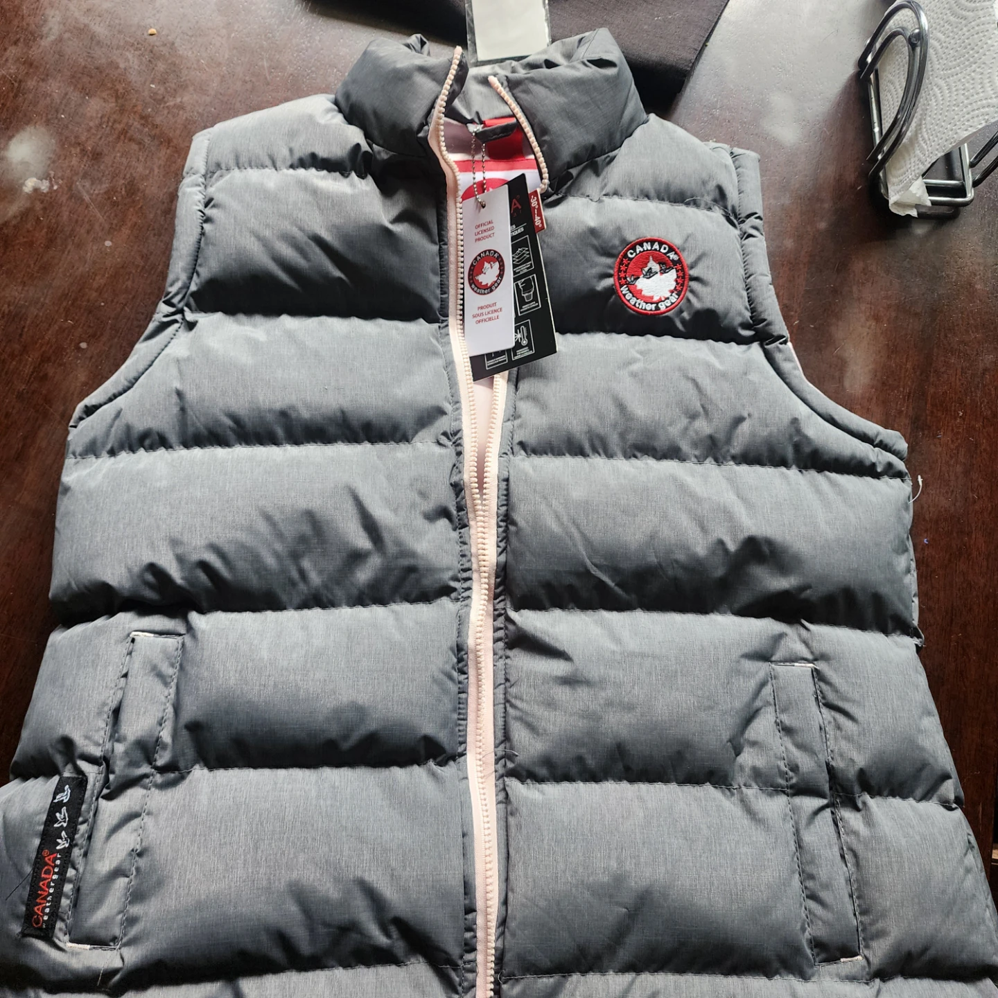 Canada Weather Gear Super Triple Goose Vest L/G