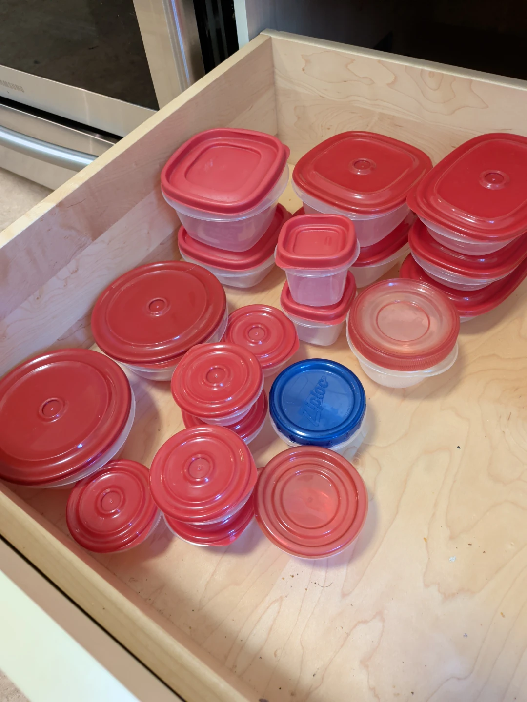 Assorted Food Storage Containers
