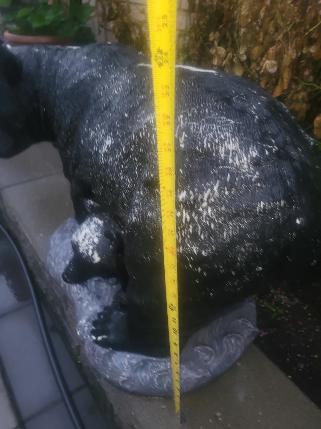 Black Bear Garden Statue - photo 2