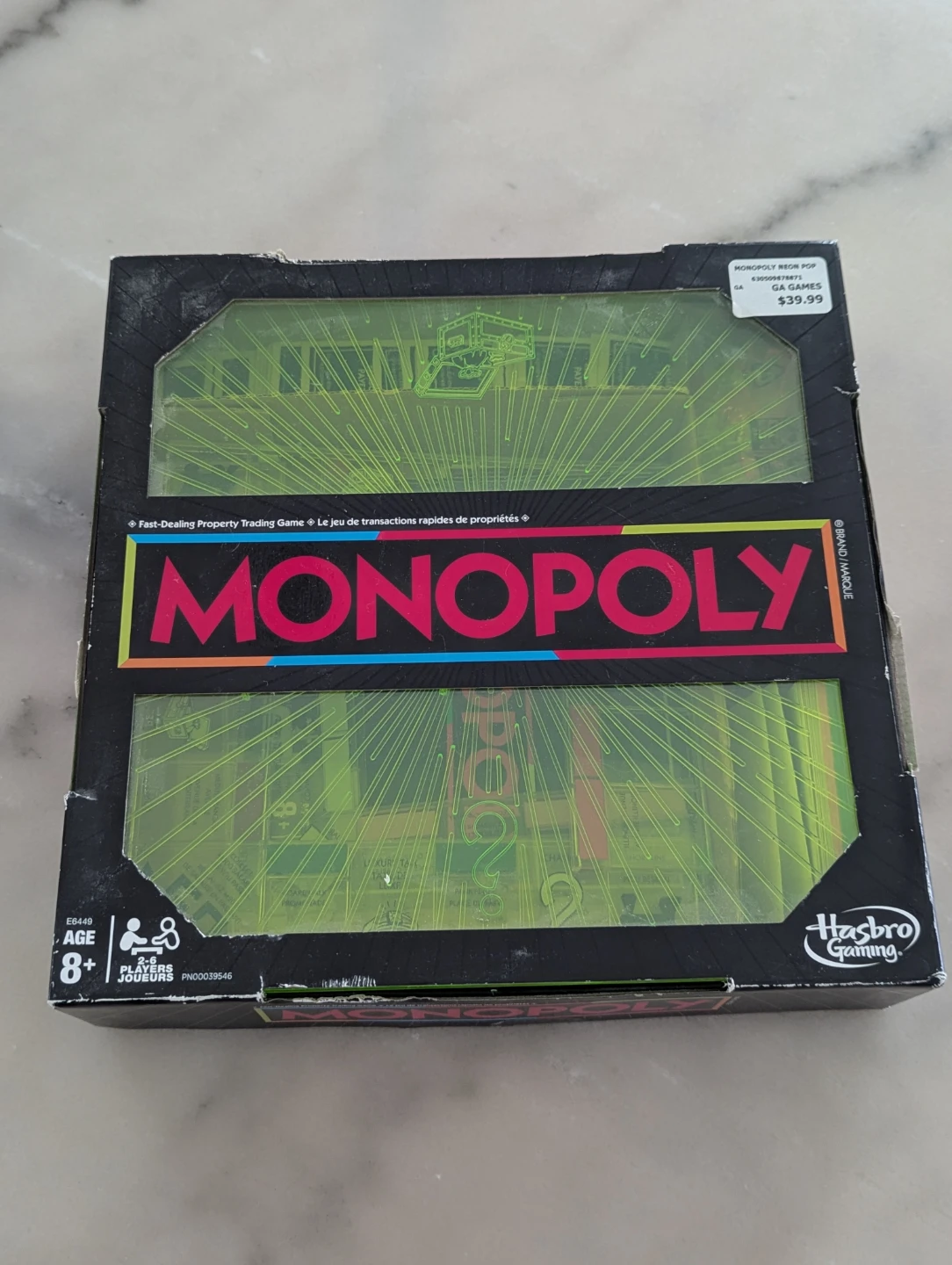 Monopoly Neon Pop Edition