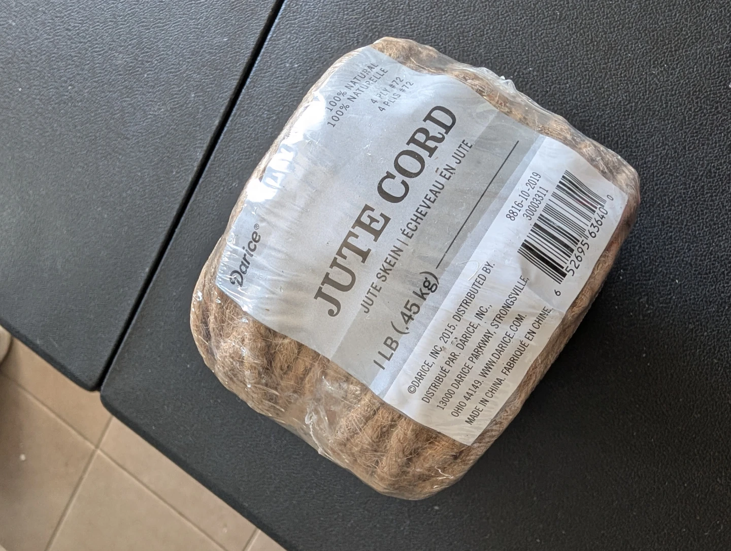 Darice Jute Cord 1lb - photo 2