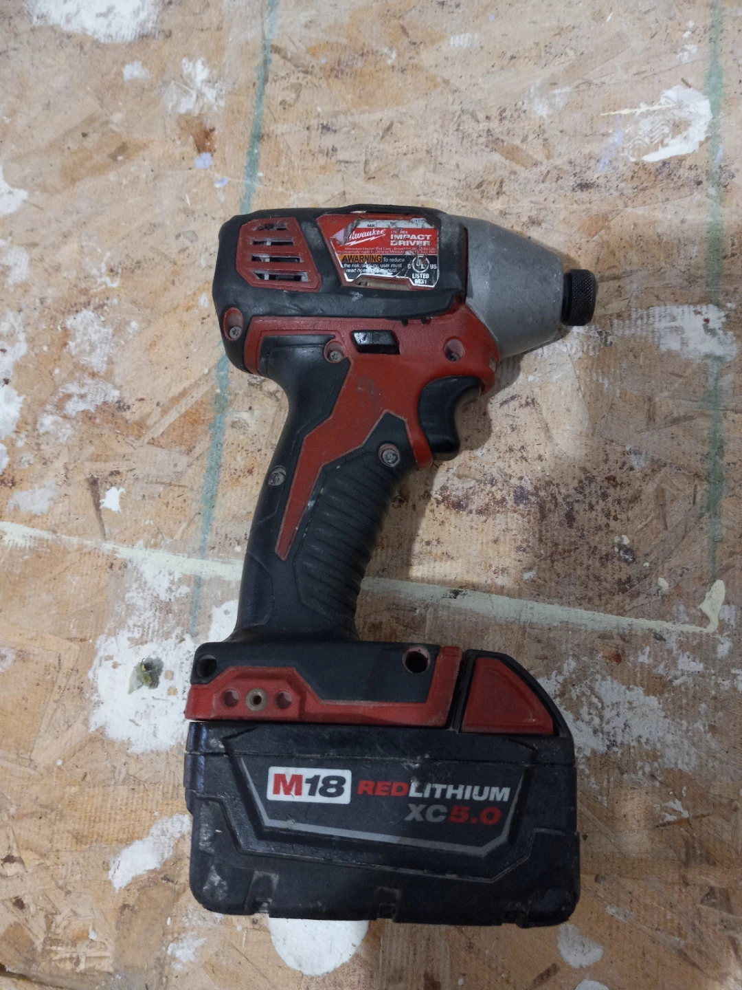 Milwaukee M18 Impact Driver with 5.0 Battery - photo 3