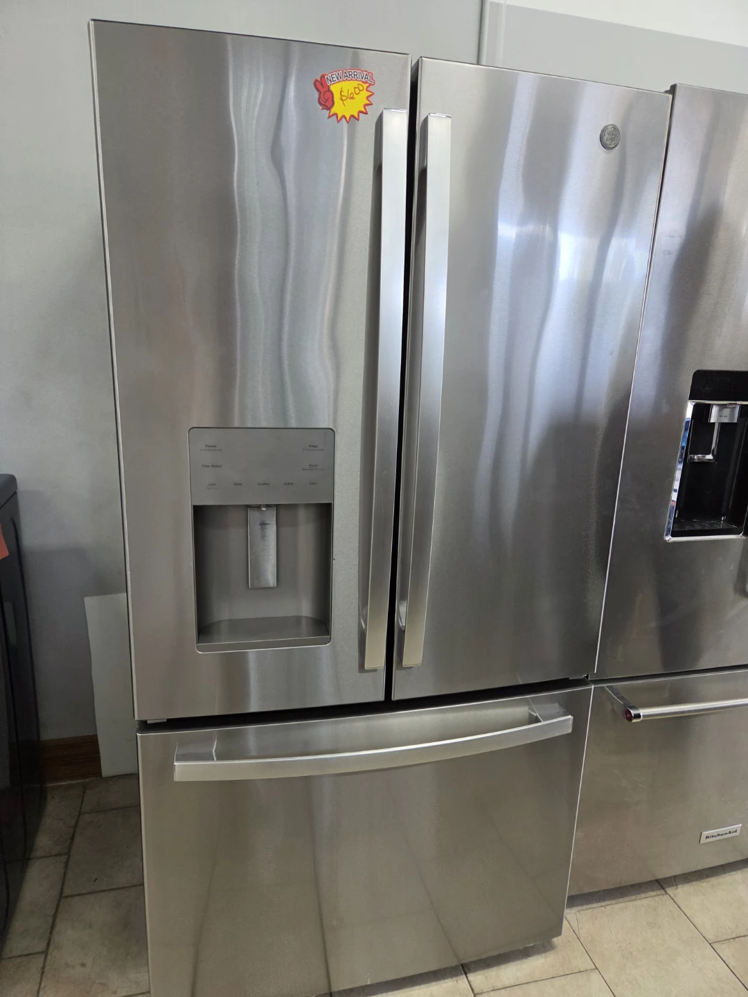 GE French Door Stainless Steel Refrigerator
