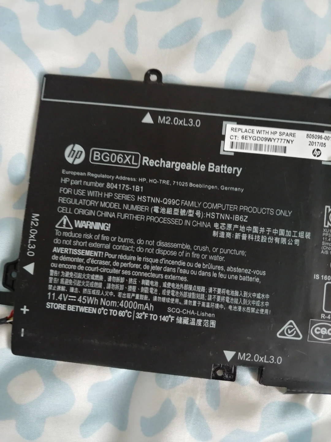 HP elitebook 840 battery 2017 - photo 2