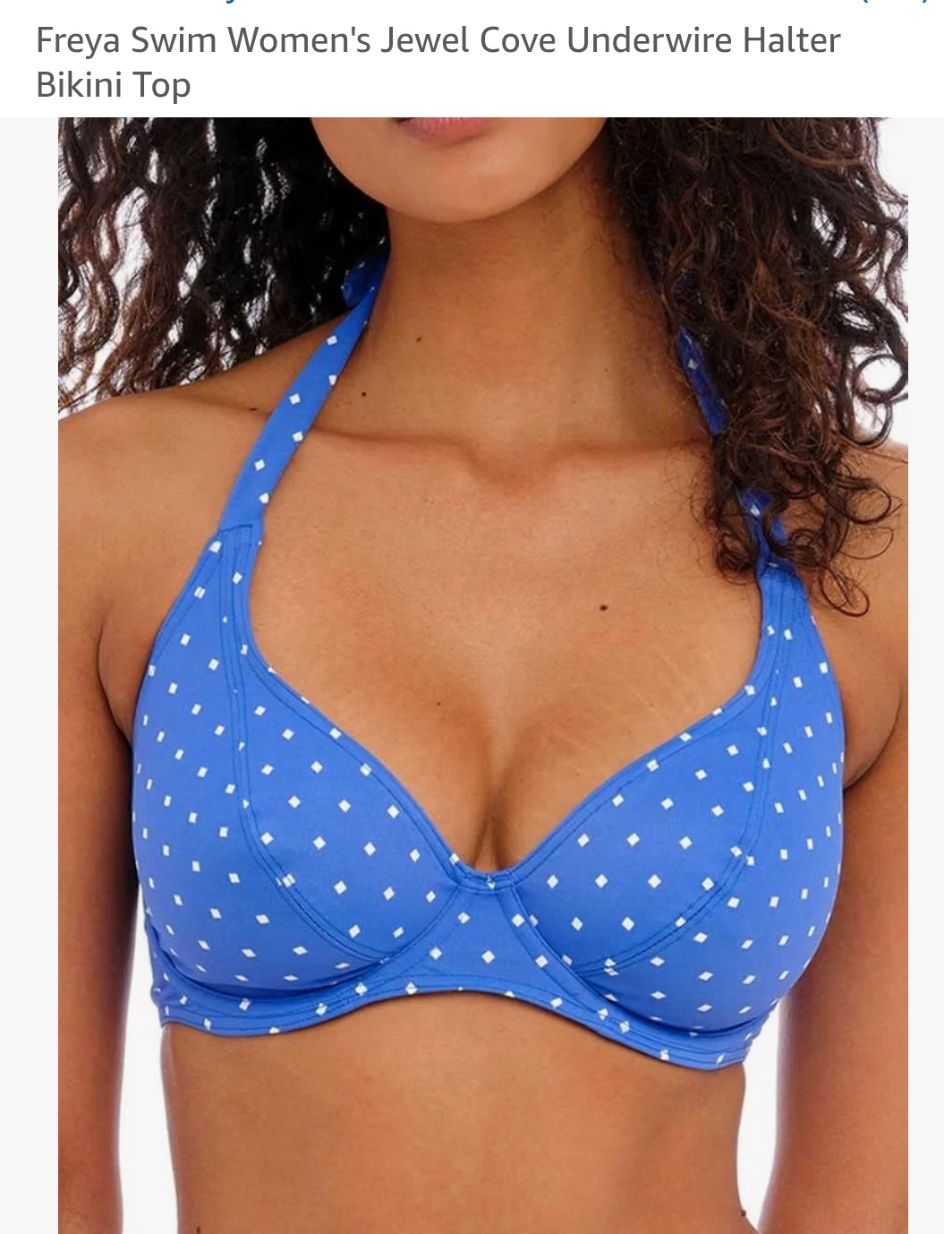 🏈NWT Freya  Bikini Top — UK 32FF / US 32H🏈 - photo 2