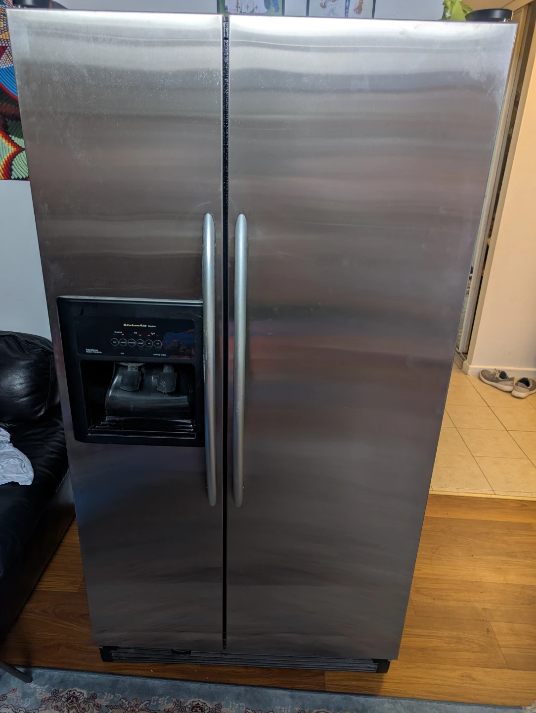 KitchenAid Stainless Steel Side-by-Side Refrigerator