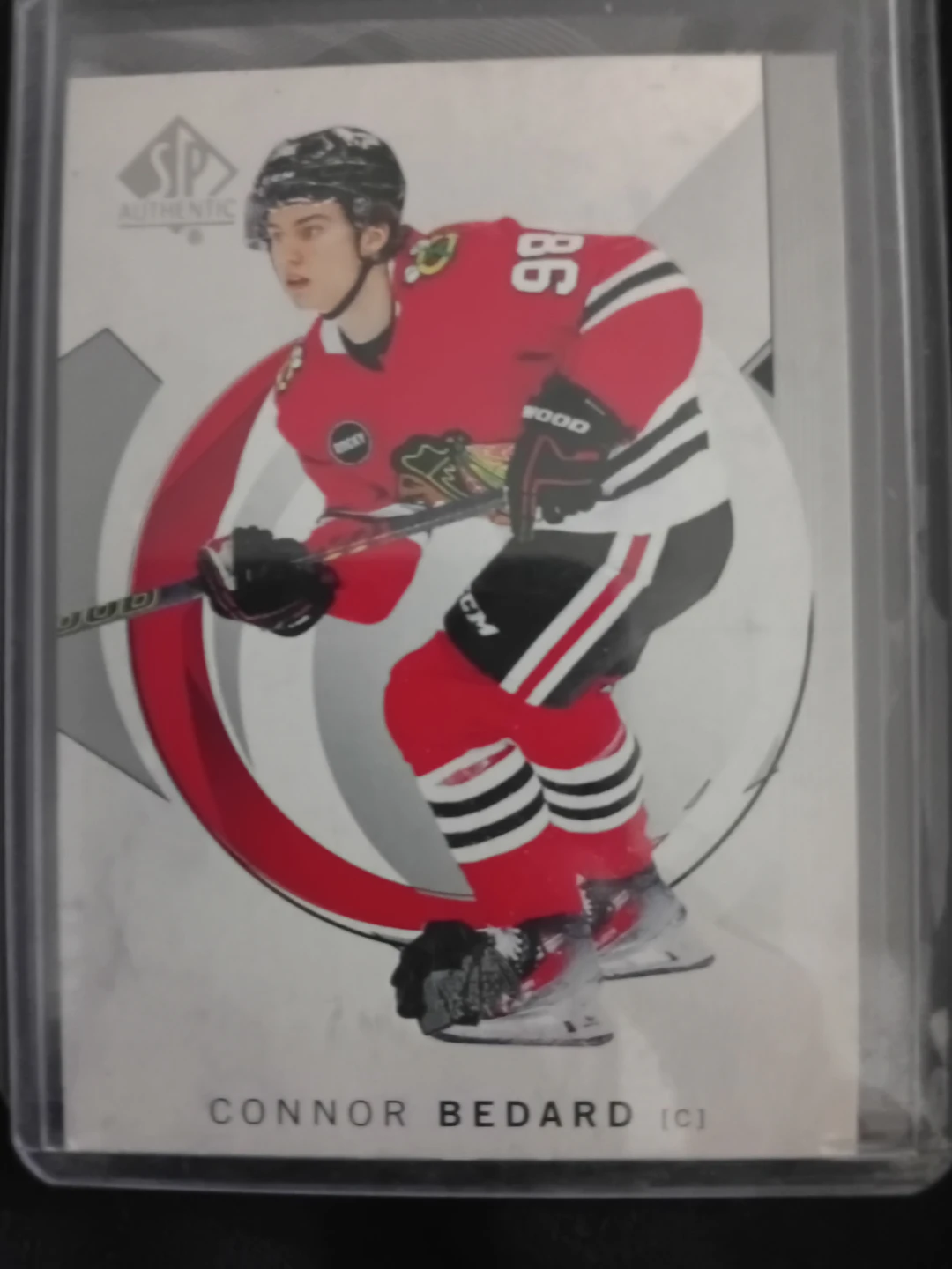 2024-25 SP Authentic Connor Bedard Hockey Card