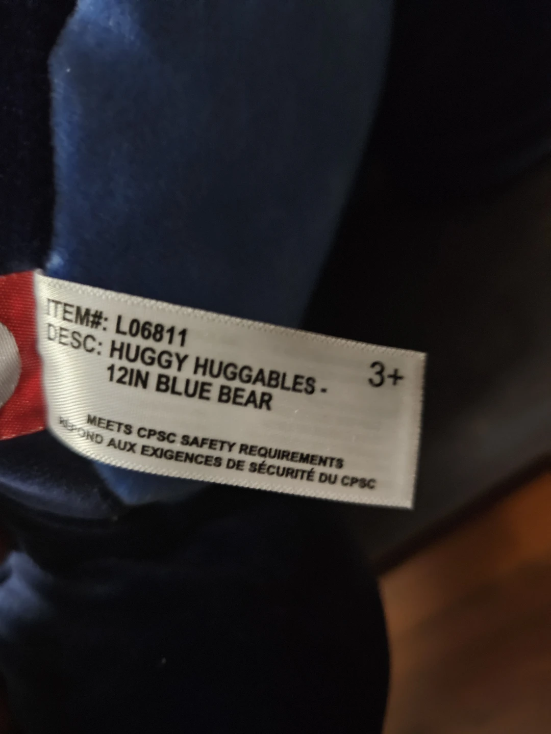 Canada's Wonderland Huggy Huggables Blue Bear - photo 4