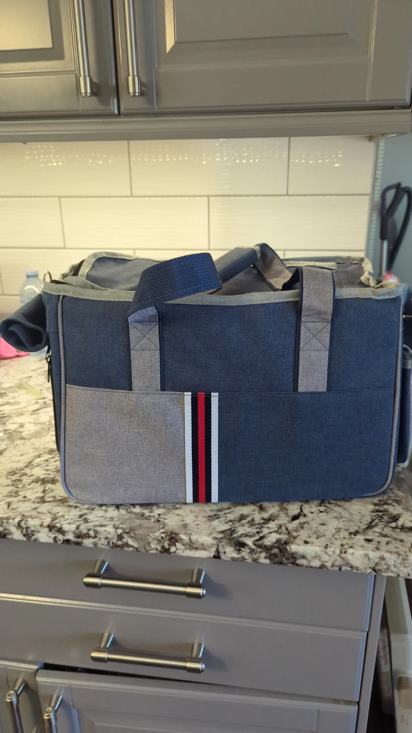 Denim Style Pet Carrier