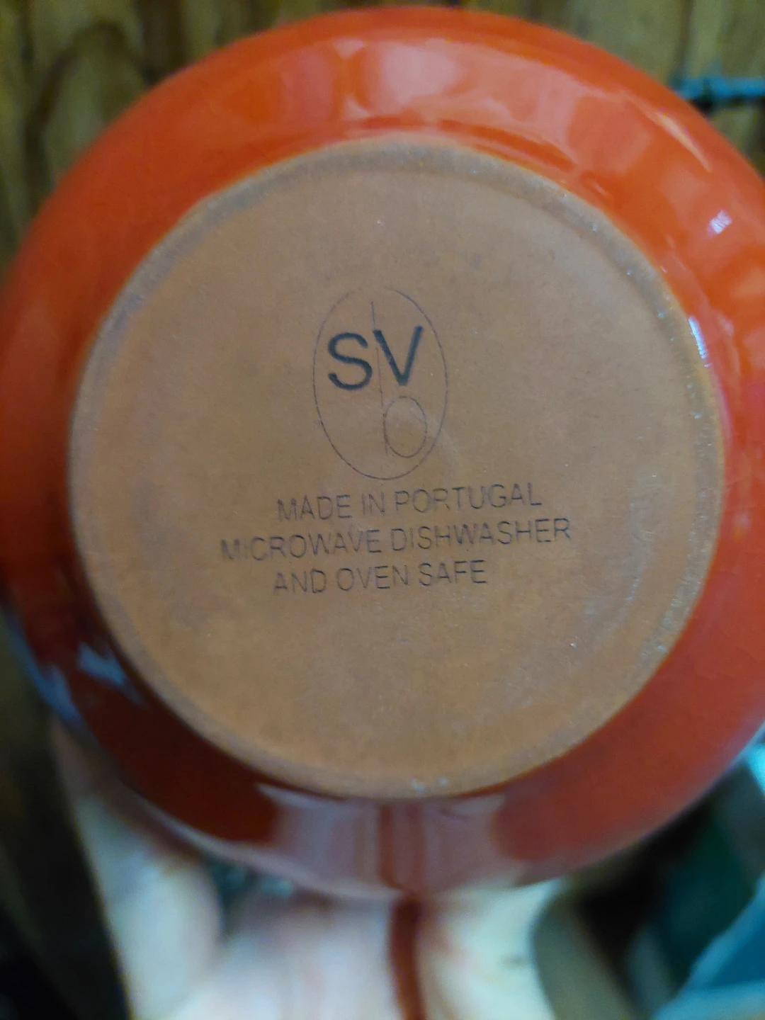 SV Portugal Orange Ceramic Bowls 🏈 - photo 3