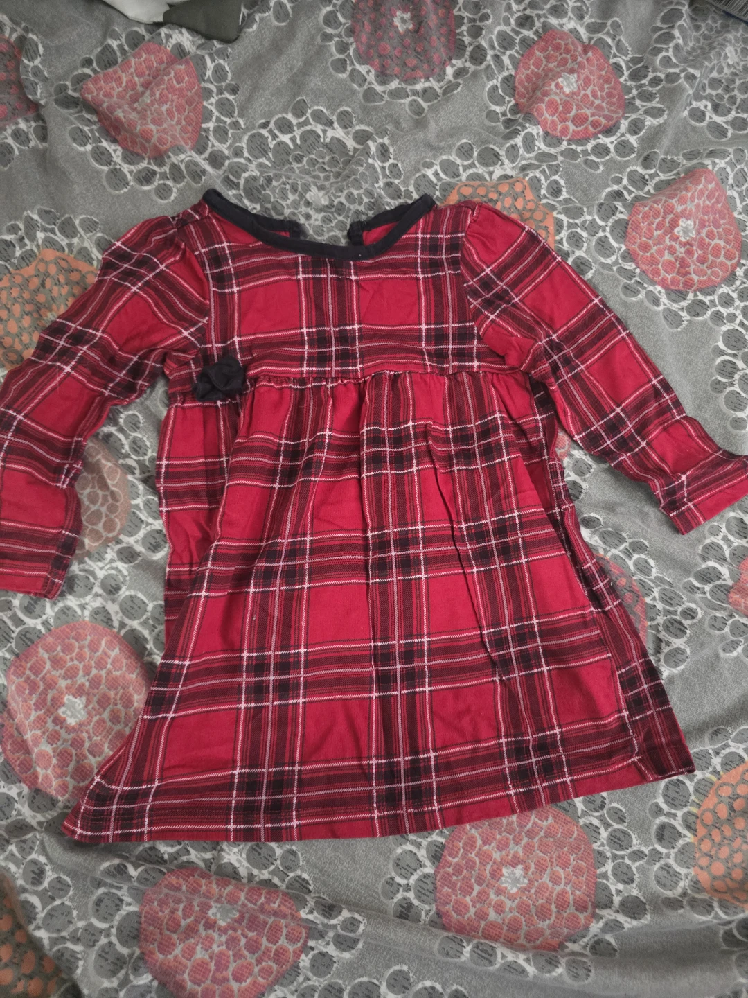 🏈 Bundles Baby Place Plaid Dress 12-18m