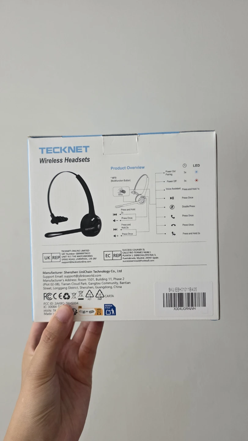 TECKNET Wireless Headsets - photo 2