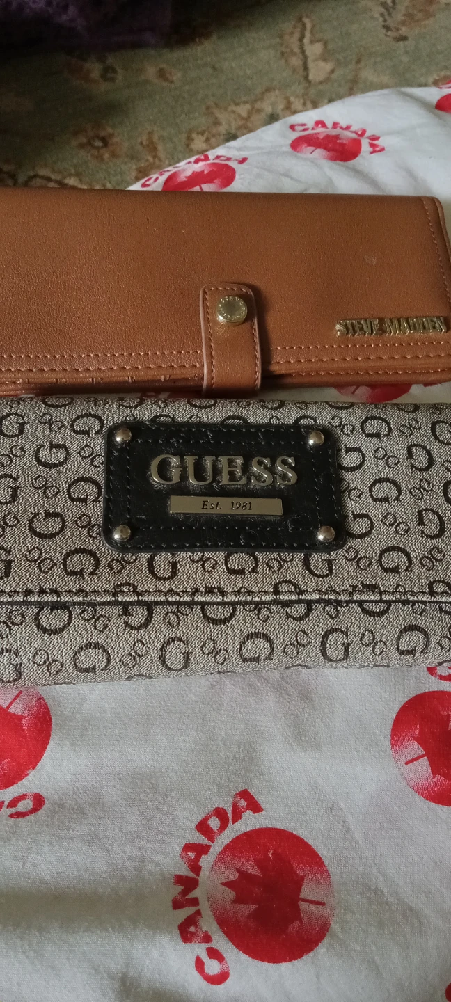 Guess and Steve Madden Wallets
