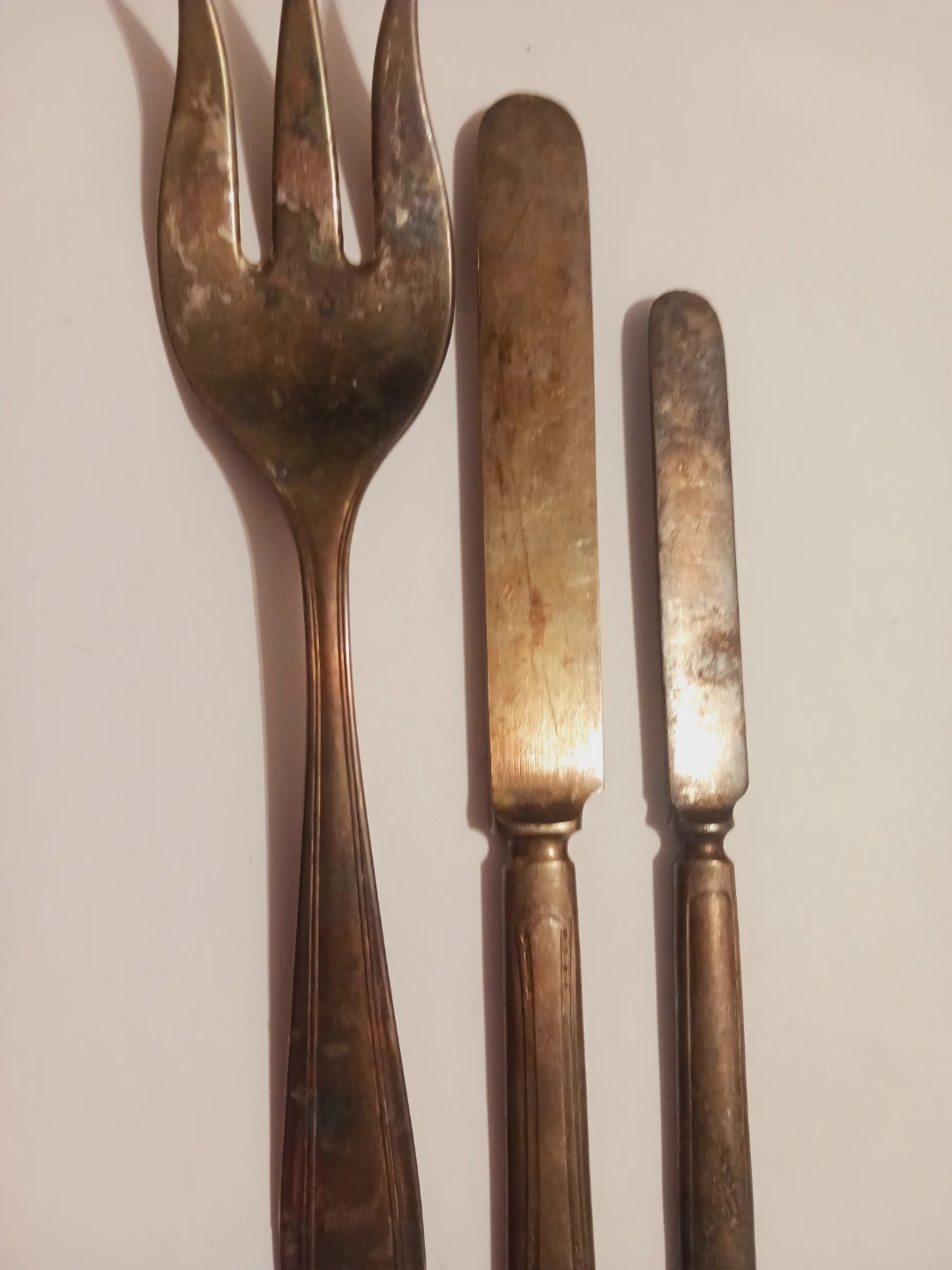 Antique Silverware Cutlery lot - photo 2