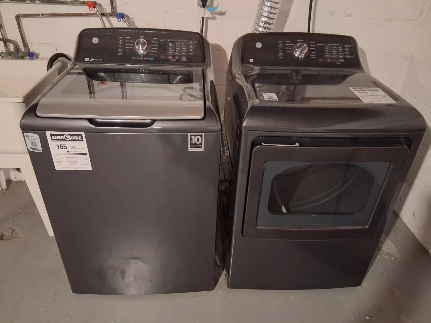 GE Washer and Dryer Set