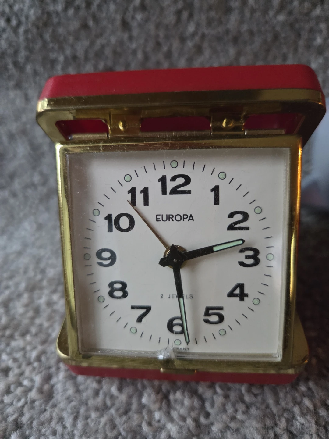 Europa Travel Alarm Clock