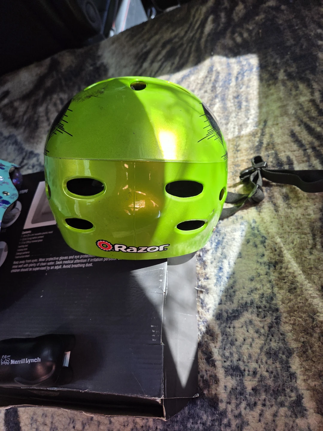 Razor Green Skull Helmet - photo 2