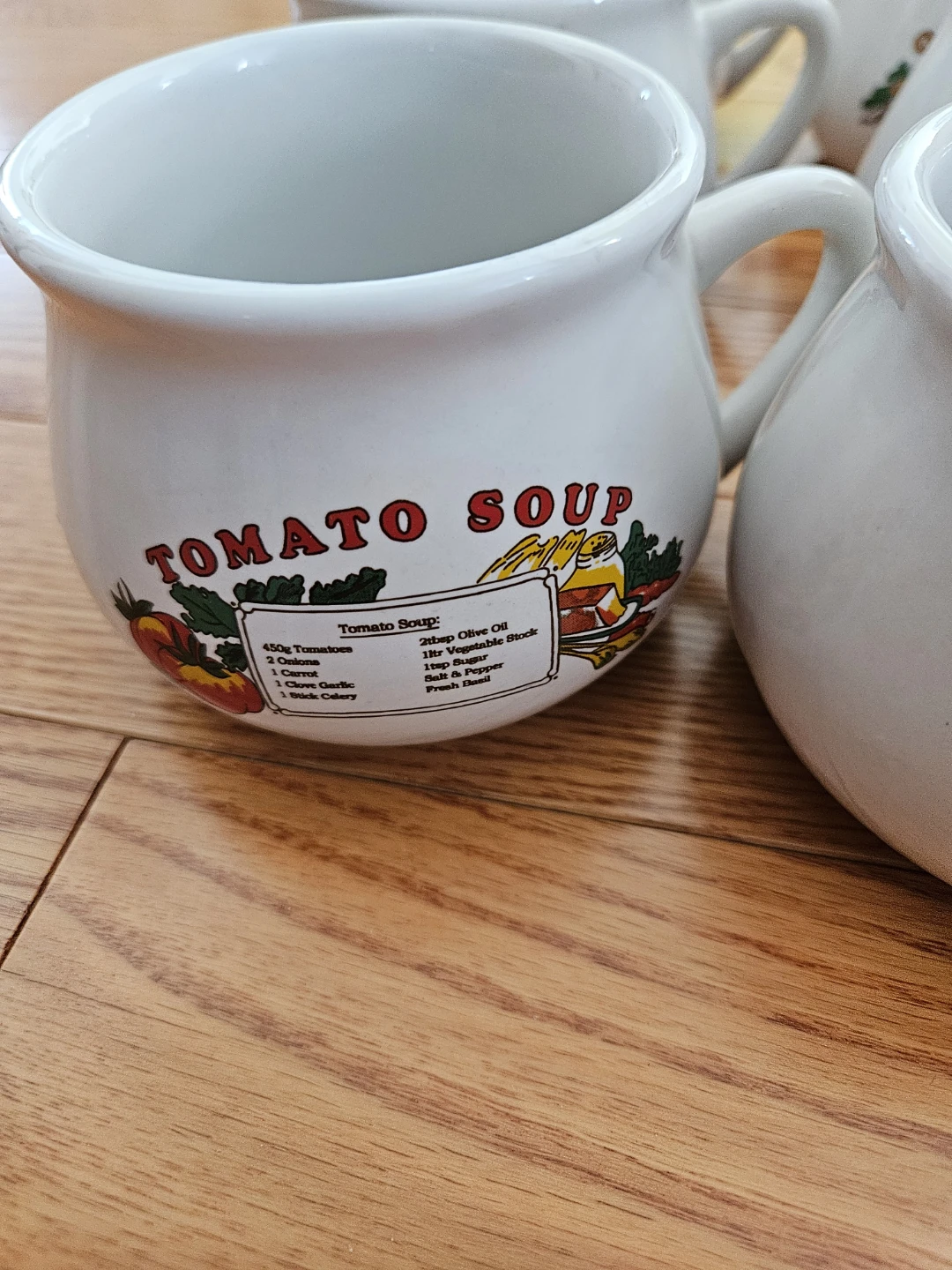 Set of 8 Soup Mugs with Recipes - photo 2