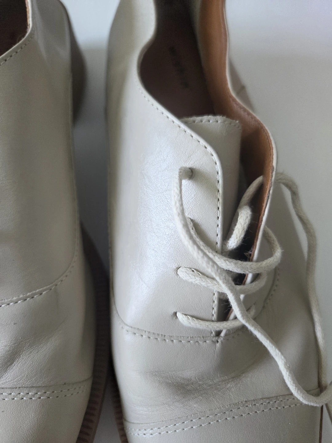 Wishin cream oxfords size 37 - photo 3